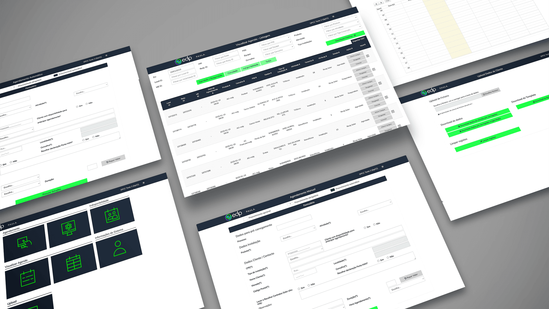 EDP P.A.U.L.A Mockup