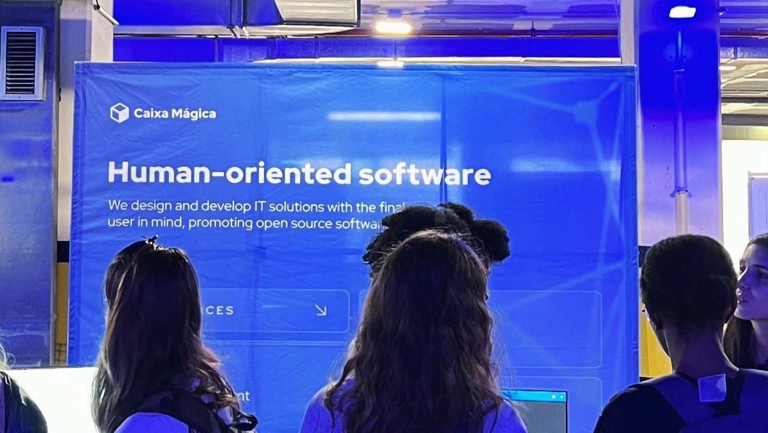 View of students in Job (A)Fair 2025