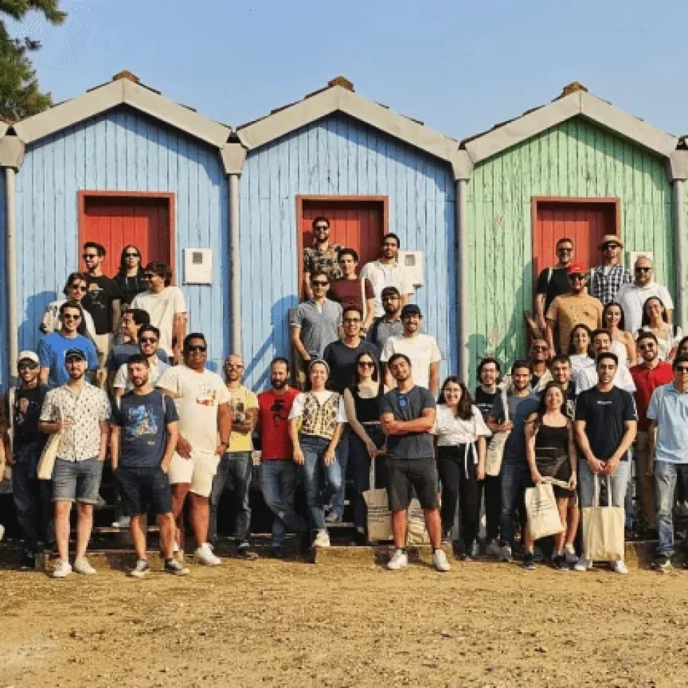 People posing for a photo